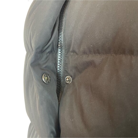 Zow Zow Womens Black Puffer Jacket With Faux Fur Trim Hood Size 0 - Picture 6 of 10